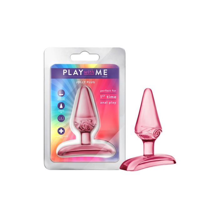 Plug Anal Blush Play with me Rosa (5,7 cm) 1 Plug Anal Blush Play with me Rosa (5,7 cm) 1