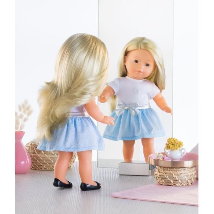 Corolle Muñeca Ma Corolle Paloma para vestir de 36 cm con cuerpo flexible, vinilo suave, pelo largo peinable y aroma a vainilla. 5