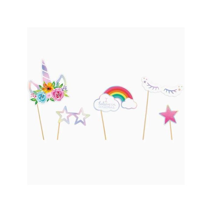 Oh Yeah Photocall Unicornio Set De 5 Piezas Oh Yeah Photocall Unicornio Set De 5 Piezas