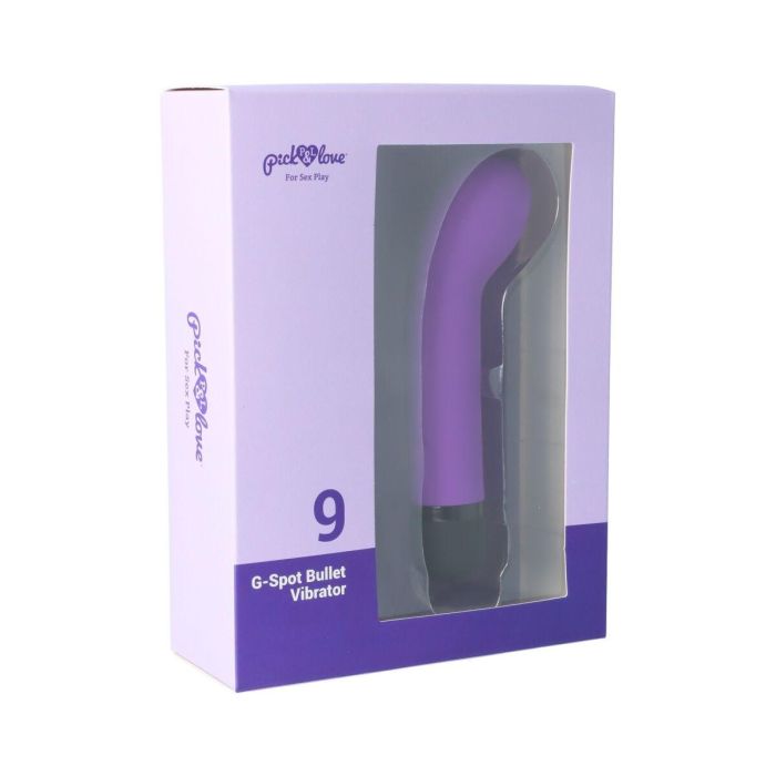 Bala Vibradora Pick&Love Nº 9 Morado 1 Bala Vibradora Pick&Love Nº 9 Morado 1