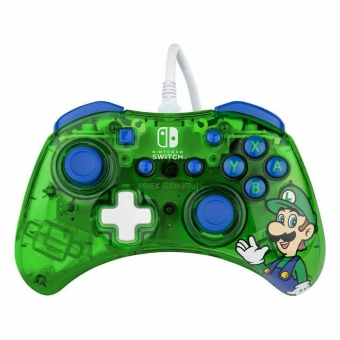 PDP Gamepad Super Mario Luigi Con Cable Colores Brillantes Ergonómico - PDP0708056068486