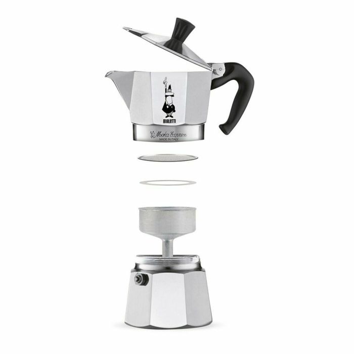 Cafetera Italiana Bialetti 0001167/MR Plateado 8