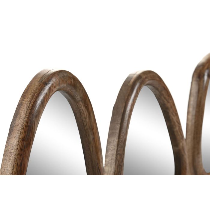 Espejo Urban DKD Home Decor Marron 2.5 x 25 x 22 cm Set de 3 (3 Unidades) 1 Espejo Urban DKD Home Decor Marron 2.5 x 25 x 22 cm Set de 3 (3 Unidades) 1