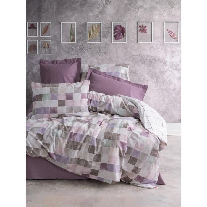 ASI8683742885962 Juego de Cama Completo: Funda Nórdica 220x240 cm y 2 Fundas Almohada 60x60 cm - Algodón 100% Rosa ASI8683742885962 Juego de Cama Completo: Funda Nórdica 220x240 cm y 2 Fundas Almohada 60x60 cm - Algodón 100% Rosa