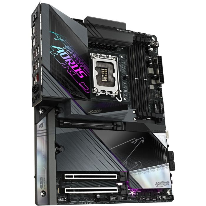 GIGABYTE Z890 AORUS MASTER Placa Base Intel Z890 LGA 1851 ATX para Core Ultra (Serie 2) DDR5 Wi-Fi 7 LAN 10GbE 2 GIGABYTE Z890 AORUS MASTER Placa Base Intel Z890 LGA 1851 ATX para Core Ultra (Serie 2) DDR5 Wi-Fi 7 LAN 10GbE 2