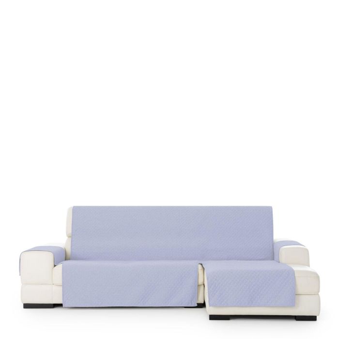 Funda para chaise longue de brazo corto derecho Eysa SILVER Azul 100 x 110 x 290 cm