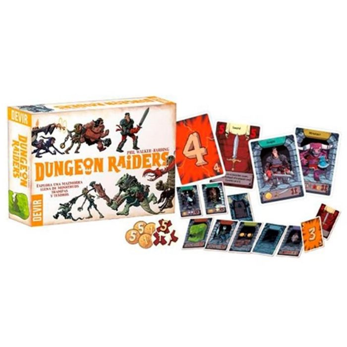 Juego Mesa Devir Dungeon Raiders 1 Juego Mesa Devir Dungeon Raiders 1