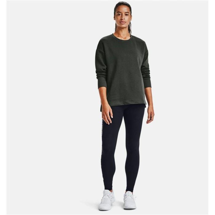 Mallas Deportivas de Mujer Under Armour Favorite Wordmark Negro