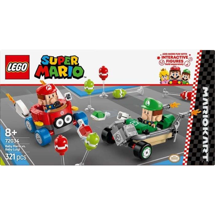 Juego de construccion mario kart bebé mario vs. bebé luigi lego super mario 1 Juego de construccion mario kart bebé mario vs. bebé luigi lego super mario 1