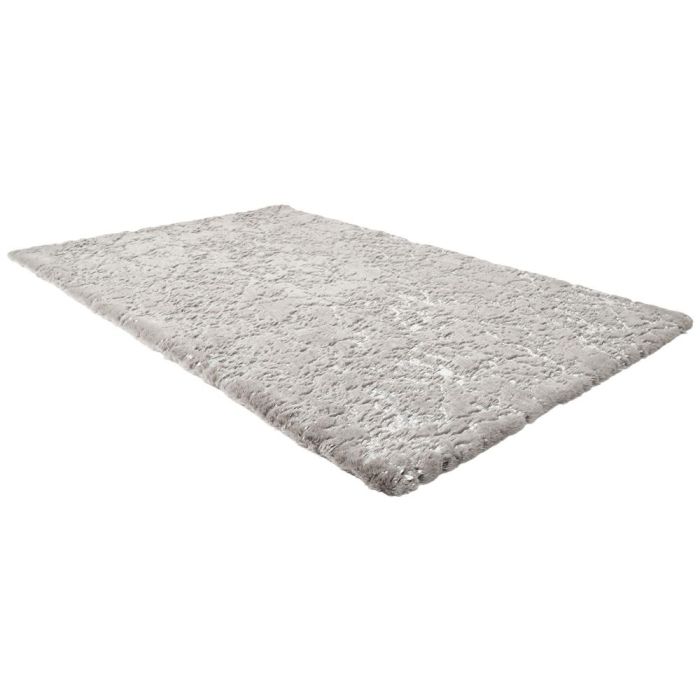 Alfombra Efecto Plata 120X170 Home Deco Factory 4 Alfombra Efecto Plata 120X170 Home Deco Factory 4