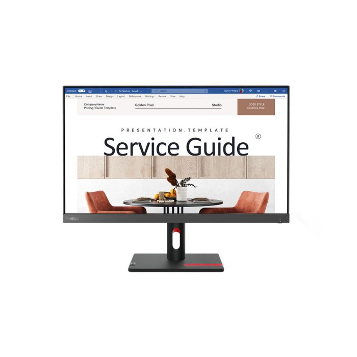 Monitor Lenovo ThinkVision S24i-30 Full HD 23,8" 100 Hz 5 Monitor Lenovo ThinkVision S24i-30 Full HD 23,8" 100 Hz 5