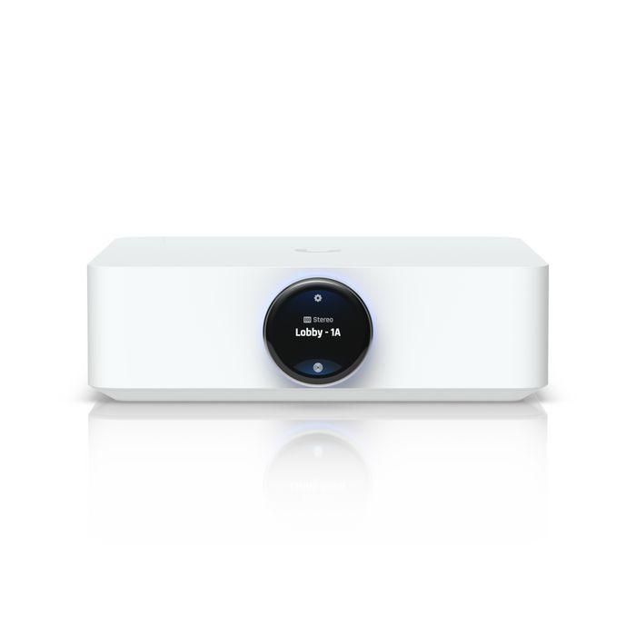 Ubiquiti Unifi Amplificador altavoz premium para transmisión de audio multizona de alta fidelidad y sonido espacial envolvente. Blanco 2