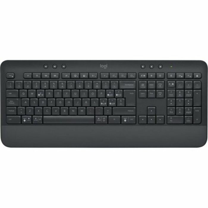 Teclado Logitech 920-010915 Grafito Qwerty Español QWERTY