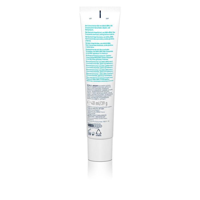 Cerave Gel Control de Imperfecciones Blemish para Rostro con 3 Ceramidas y Niacinamida, 40 ml 2