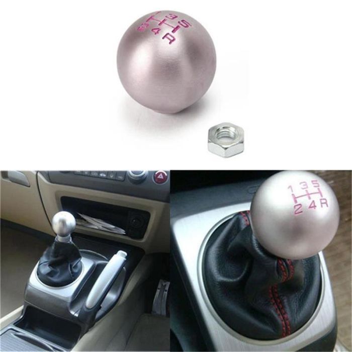 Occ Sport Pomo Palanca Cambios Redondo Aluminio Plata OCCPOM003 Universal 1 Occ Sport Pomo Palanca Cambios Redondo Aluminio Plata OCCPOM003 Universal 1