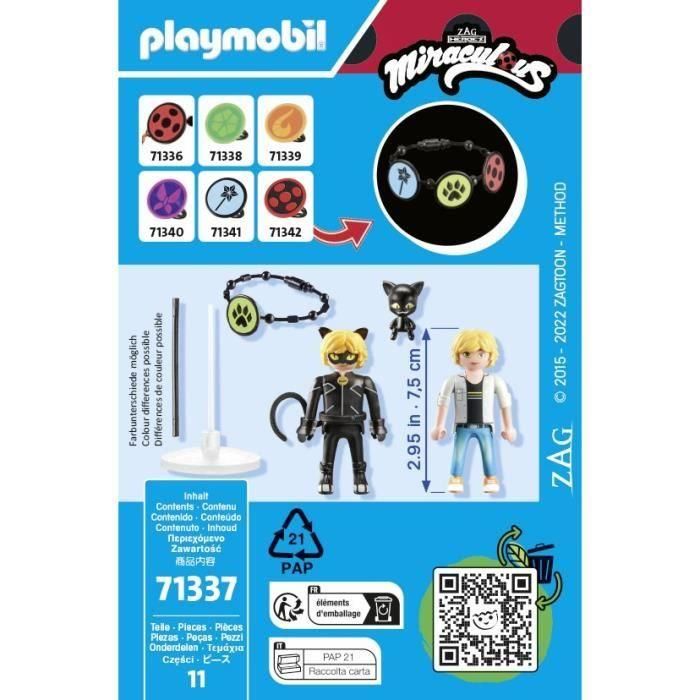 PLAYMOBIL 71337 Milagrosos: Adrien y Cat Noir 3