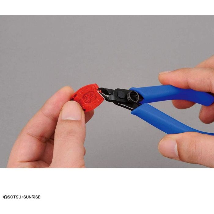 BANDAI HOBBY Alicates de corte básicos Entry Nipper Azul para modelismo plástico y Gunpla 3