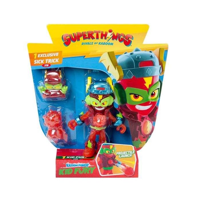 Figura superthings kazoom power mission kazoom kids. incluye 1 supertings exlusivo y accesorios 16.5x13.3x3.5 cm - modelos surtidos Figura superthings kazoom power mission kazoom kids. incluye 1 supertings exlusivo y accesorios 16.5x13.3x3.5 cm - modelos surtidos