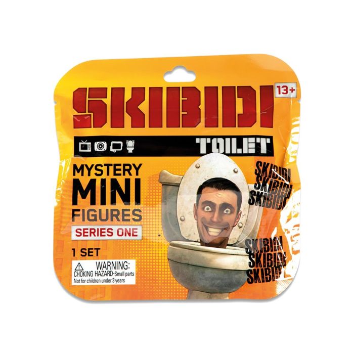 Toy Partner S1 1300 Mini Figuras Skibidi Toilet Coleccionables Mystery Sorpresa Surtidas Pack con Personaje Aleatorio +3 Años 4 Toy Partner S1 1300 Mini Figuras Skibidi Toilet Coleccionables Mystery Sorpresa Surtidas Pack con Personaje Aleatorio +3 Años 4
