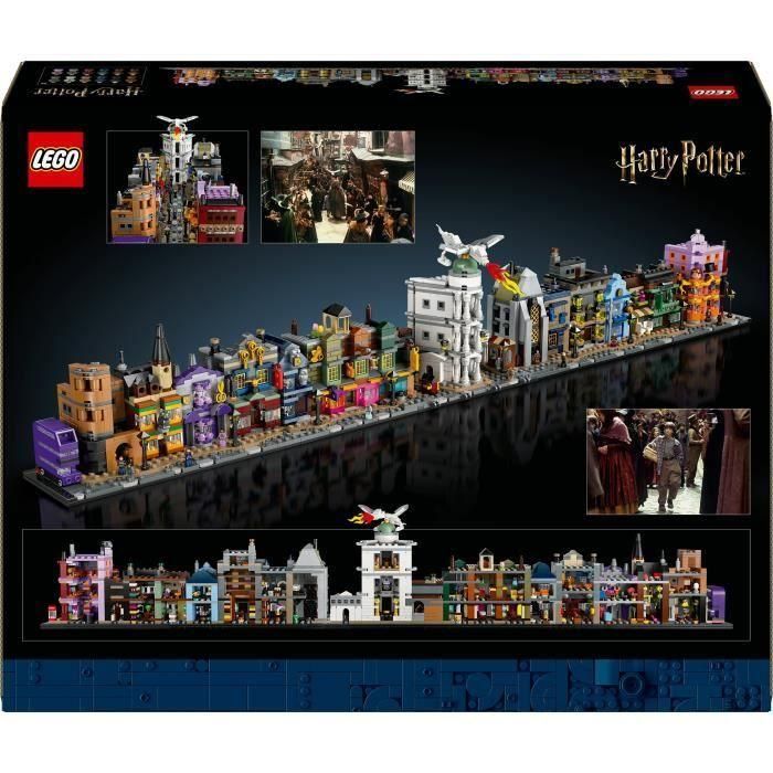 LEGO 76444 Harry Potter Tiendas mágicas del Callejón Diagon Set de construcción para adultos 5