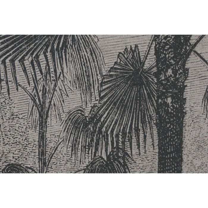 DKD Home Decor Cuadro Colonial Set de 3 Palmeras Negro Marrón 4 x 120 x 180 cm 4