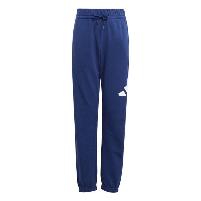 Chándal Infantil Adidas Big Logo French Terry Jog Azul 5
