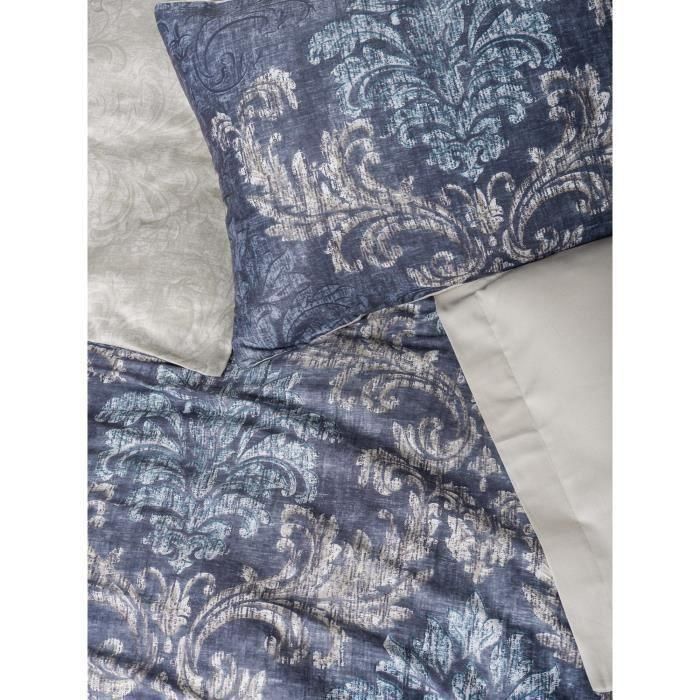 Juego de cama - 1 funda nórdica 220x240 cm + 2 fundas de almohada 60x60 cm - 100% algodón satén - Beige 1 Juego de cama - 1 funda nórdica 220x240 cm + 2 fundas de almohada 60x60 cm - 100% algodón satén - Beige 1