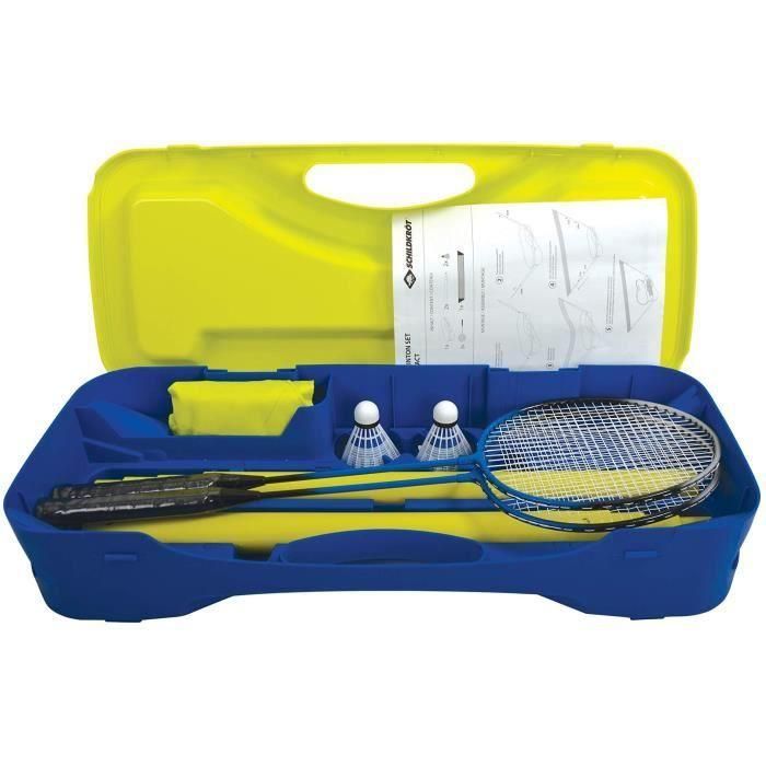 Donic Schildkröt badmintonset 5 piezas Azul / Amarillo 2