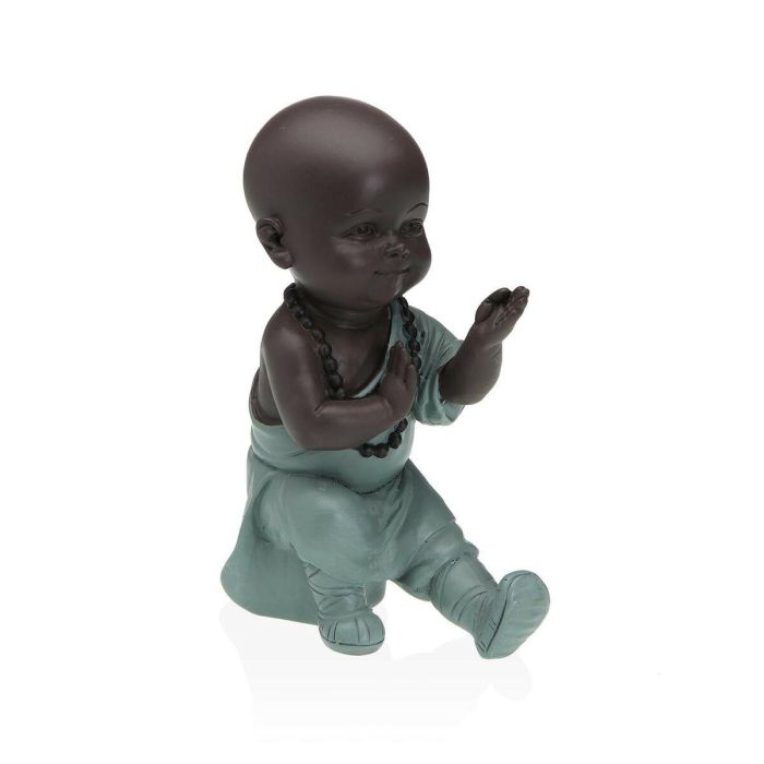 Figura Decorativa Versa Resina Buda 9 x 13 x 6 cm