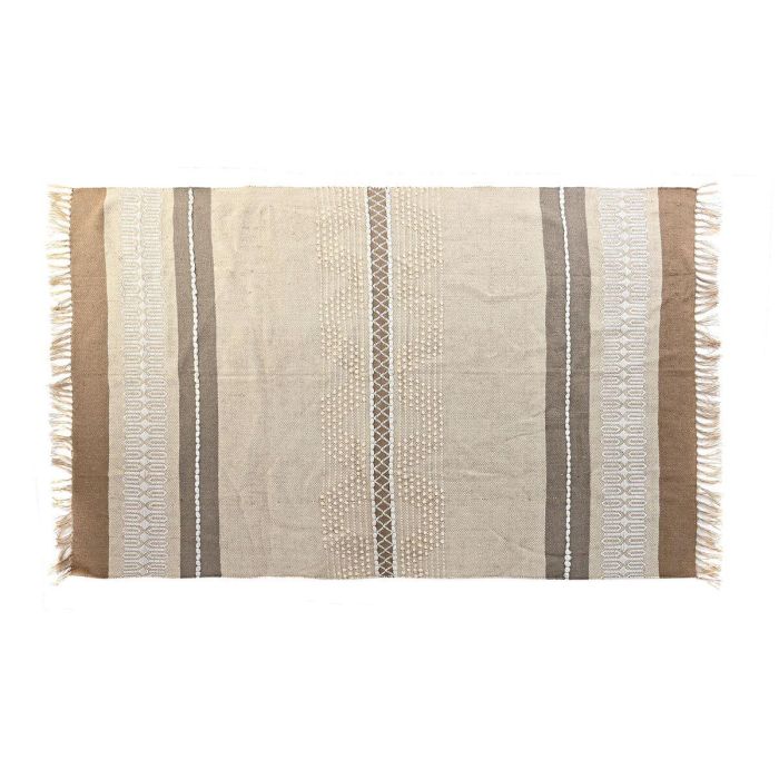 Alfombra Boho DKD Home Decor Marron 244 x 0 x 156 cm