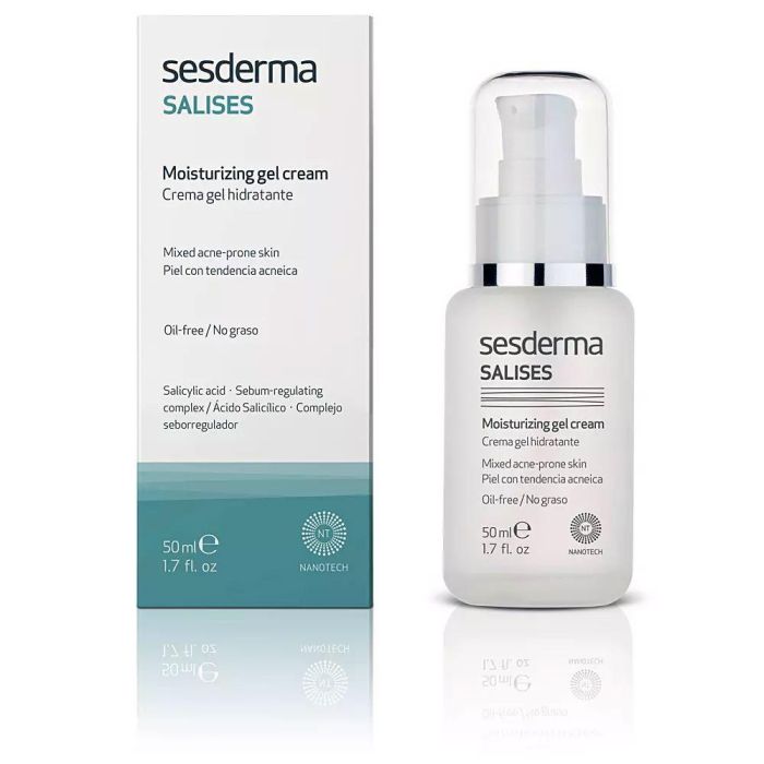 Sesderma SALISES crema gel hidratante 50 ml Tratamiento Matificante para pieles con tendencia acnéica 1