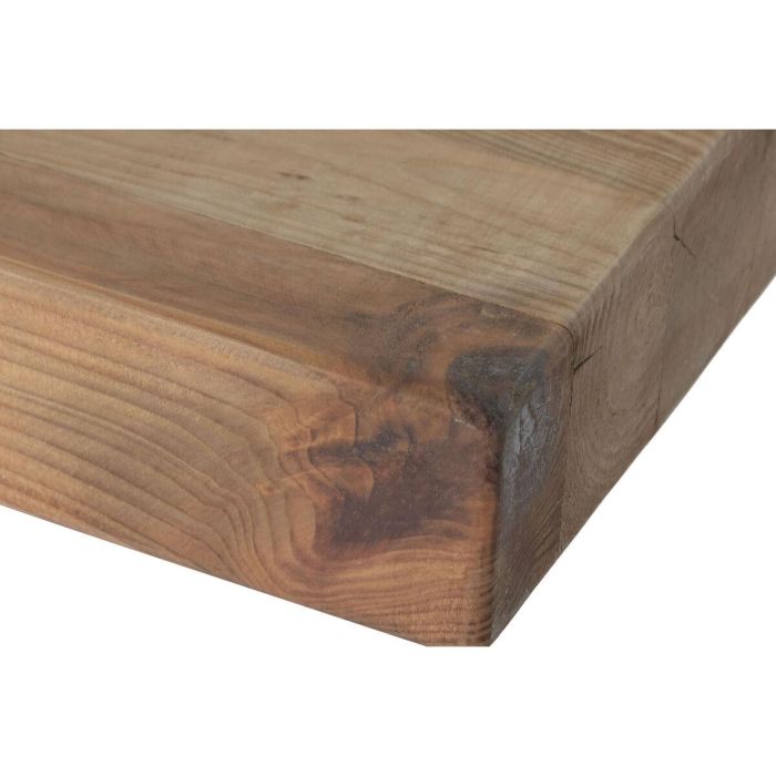 DKD Home Decor Mueble TV Alpino Madera Reciclada Pino Natural Negro 180x48x40 cm Hecho a Mano 3