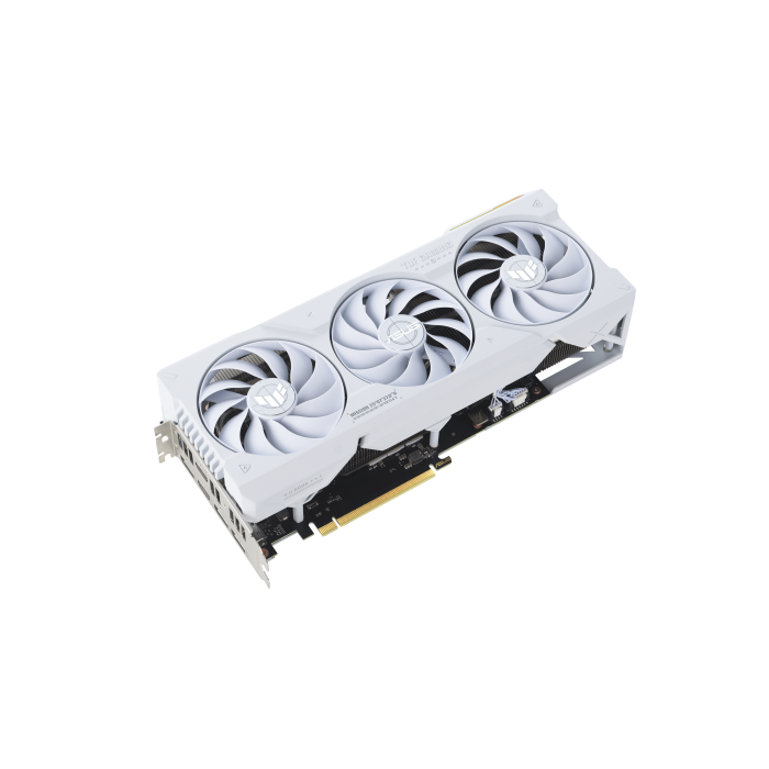 ASUS TUF Gaming TUF-RTX4070TIS-O16G-WHITE-GAMING NVIDIA GeForce RTX 4070 Ti SUPER 16 GB GDDR6X 1