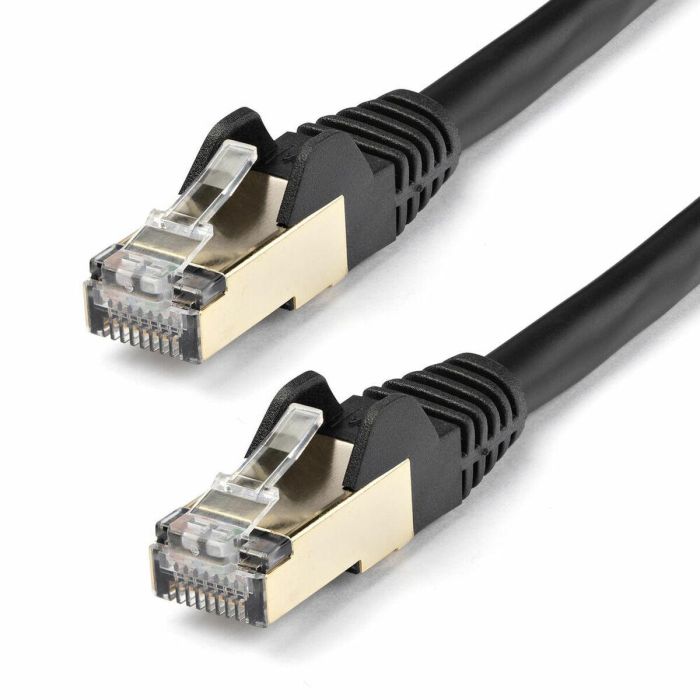 Cable de Red Rígido UTP Categoría 6 Startech 6ASPAT10MBK 10 m Cable de Red Rígido UTP Categoría 6 Startech 6ASPAT10MBK 10 m