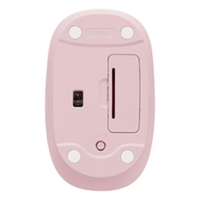 Logitech M196 Ratón Inalámbrico Rosa Bluetooth Óptico 1000 dpi, 12 Meses Batería, Compatible Windows/macOS, Plástico Reciclado 2