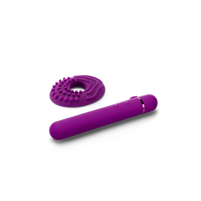 Mini Vibrador Le Wand Baton Morado 5 Mini Vibrador Le Wand Baton Morado 5