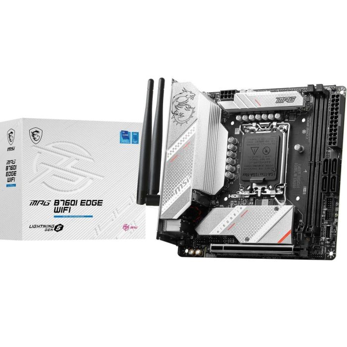 MSI MSI4711377069632 Placa base MPG B760I EDGE WiFi Intel B760 LGA 1700 mini ATX 24 MSI MSI4711377069632 Placa base MPG B760I EDGE WiFi Intel B760 LGA 1700 mini ATX 24
