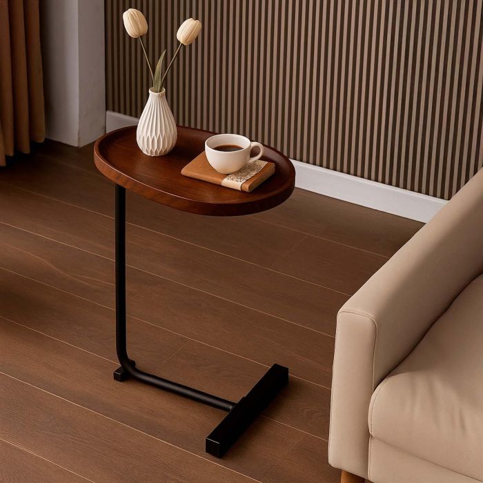 Mesa Auxiliar Nela Marrón 30x45x60 cm - Versa 1