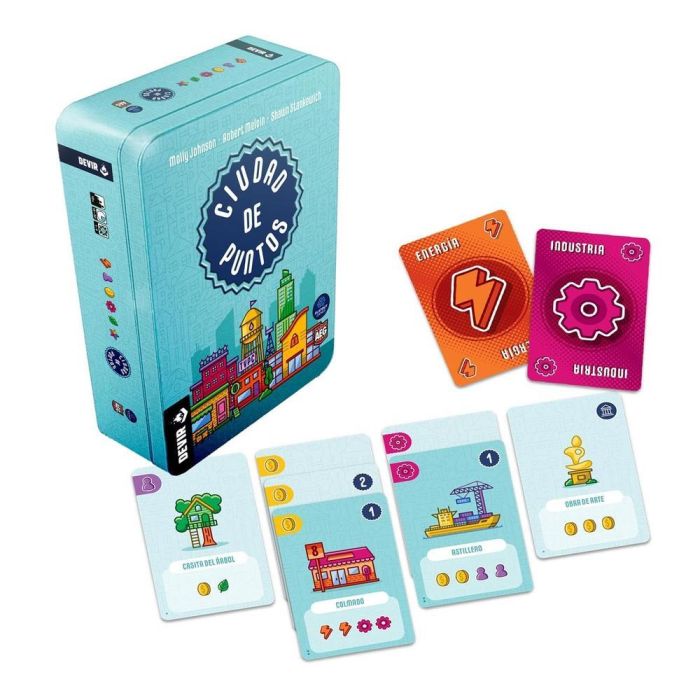 Juego Mesa Ciudad Puntos 1 Juego Mesa Ciudad Puntos 1