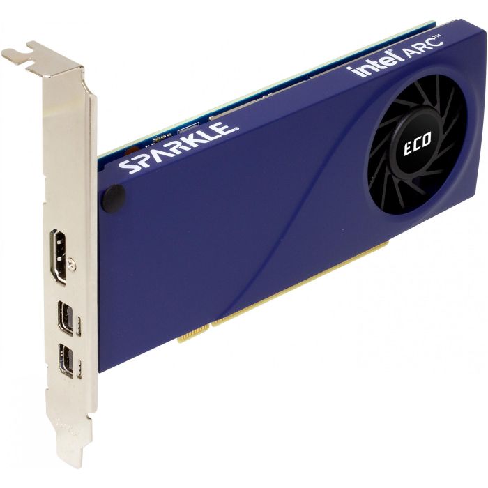 Sparkle 1A1-S00401900G Tarjeta Gráfica Intel Arc A310 ECO 4GB GDDR6 Perfil Bajo, 50W TBP, un Slot, un Ventilador 2 Sparkle 1A1-S00401900G Tarjeta Gráfica Intel Arc A310 ECO 4GB GDDR6 Perfil Bajo, 50W TBP, un Slot, un Ventilador 2