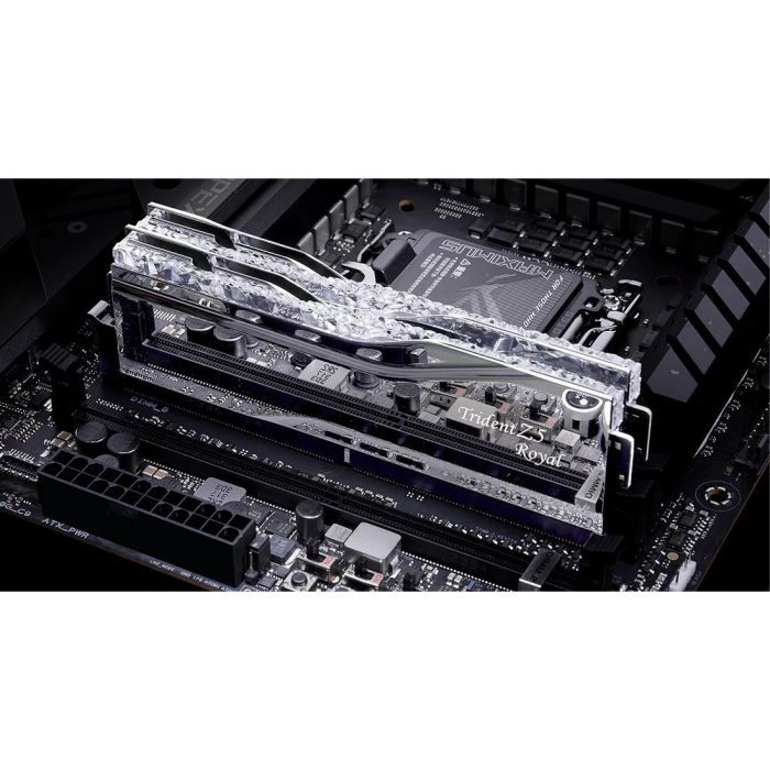 G.Skill F5-6400J3239G32GX2-TR5S Trident Z5 Royal RGB DDR5 RAM Kit 64GB (2x32GB) 6400MHz CL32 para PC 1 G.Skill F5-6400J3239G32GX2-TR5S Trident Z5 Royal RGB DDR5 RAM Kit 64GB (2x32GB) 6400MHz CL32 para PC 1