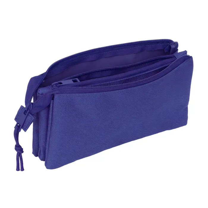 Safta Portatodo Triple Atco. de Madrid Teen Dark Blue 22x12x3 cm 2