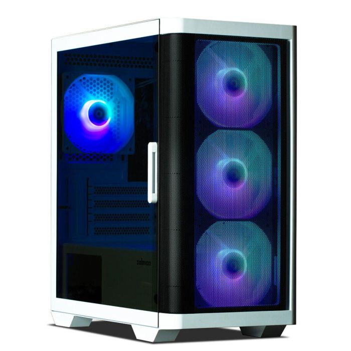 Zalman M4 WHITE Carcasa Mini Tower PC Negro/Blanco, Compatible Micro-ATX/Mini-ITX con Ventana Lateral y Panel Vidrio Templado 30 Zalman M4 WHITE Carcasa Mini Tower PC Negro/Blanco, Compatible Micro-ATX/Mini-ITX con Ventana Lateral y Panel Vidrio Templado 30