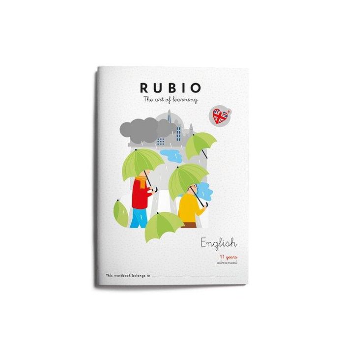 Cuaderno Rubio A4 In English Advanced 11 (11-12 Años) (Set de 5)