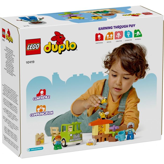 LEGO Duplo 10419 Cuidado de Abejas y Colmenas - Set de Construcción de Aprendizaje con Abejas, Colmena y Camión para Niños +2 años 8