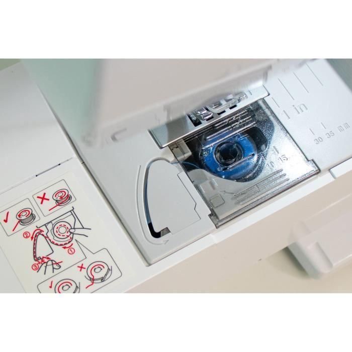 Brother FS70WTx Máquina de coser electrónica con 70 puntadas, enhebrador de agujas, pantalla LCD, brazo libre y amplio espacio de trabajo. 4 Brother FS70WTx Máquina de coser electrónica con 70 puntadas, enhebrador de agujas, pantalla LCD, brazo libre y amplio espacio de trabajo. 4