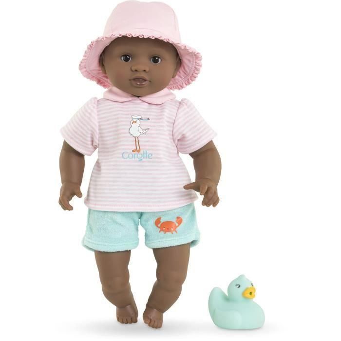 Corolle Muñeca bebé Baby Bath Alyzée 30 cm, juguete de baño con patito de goma, cuerpo suave y olor a vainilla, para +18 meses 1