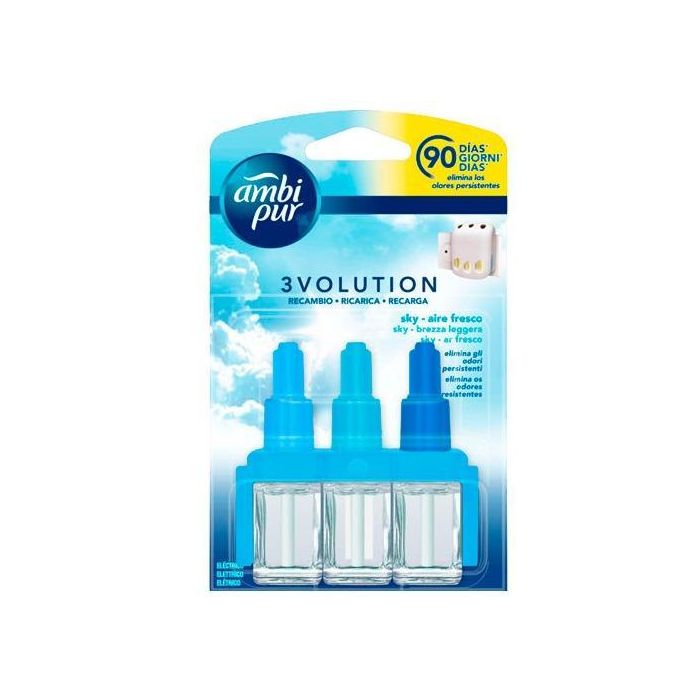 Ambipur Ambientador 3 Volution Recambio Aire Fresco 21 mL Ambipur Ambientador 3 Volution Recambio Aire Fresco 21 mL