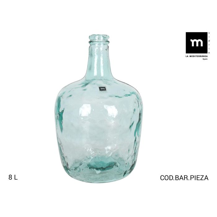 Inde Garrafa de Vidrio 8 Litros Ø23x36,8 cm con Tapa Modelo Apple (2 Unidades) 0 Inde Garrafa de Vidrio 8 Litros Ø23x36,8 cm con Tapa Modelo Apple (2 Unidades) 0
