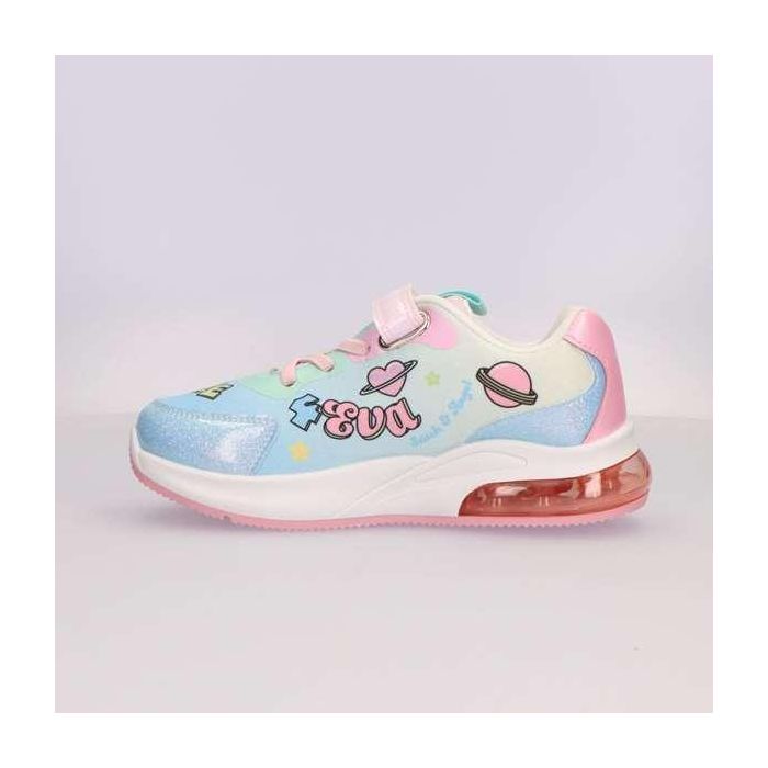 Cerdá Deportiva Suela Pvc Con Luces Stitch T029 - Talla 29 - Color Light Blue 1